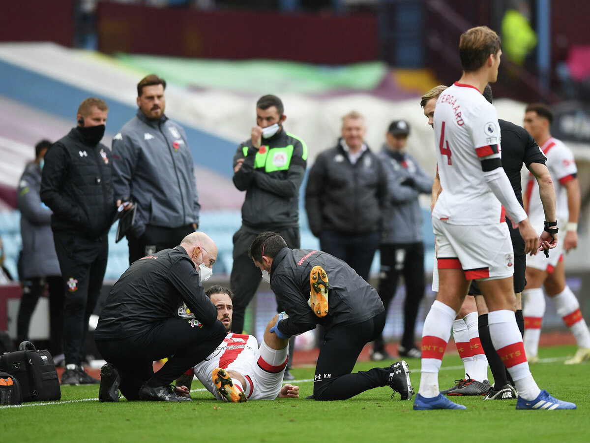 Травмированный Дэнни Ингс