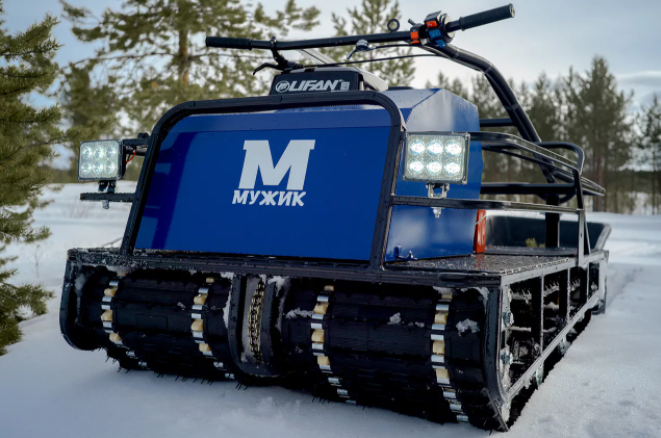 Настоящий бульдозер!