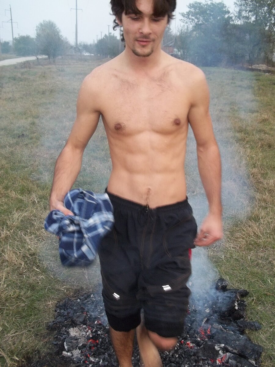 А это уже угли. Решил попробовать сам, и, надо же, получилось!