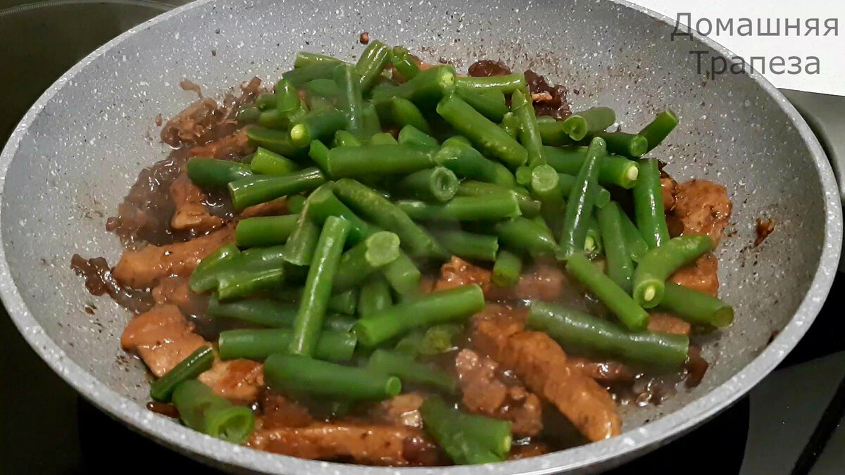 Фунчоза с мясом и фасолью 🍜 | Домашняя трапеза | Дзен