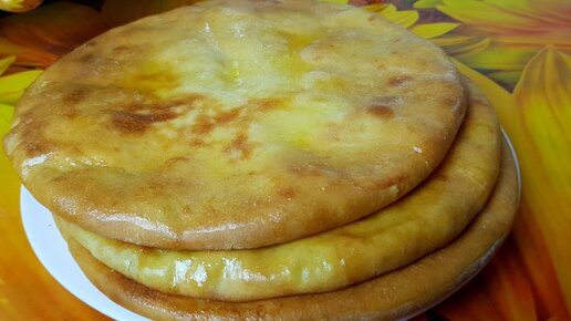 Лепёшки с картошкой и сыром на кефире, цыганка готовит.