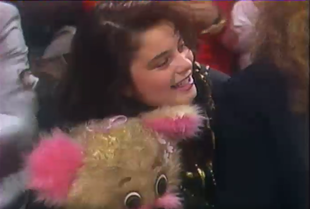 Наташа Королева. Кадр из программы "Песня-90"