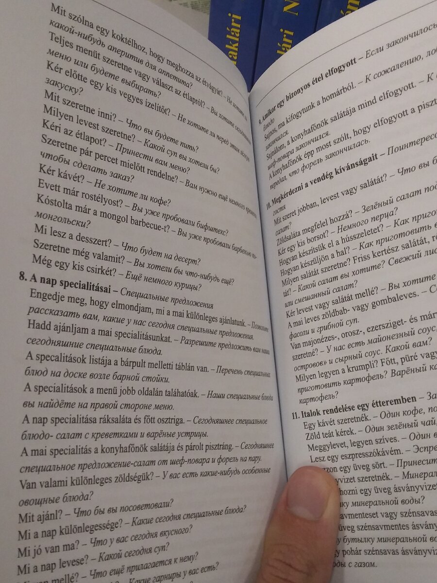 Перевод фраз с Венгерского на русский