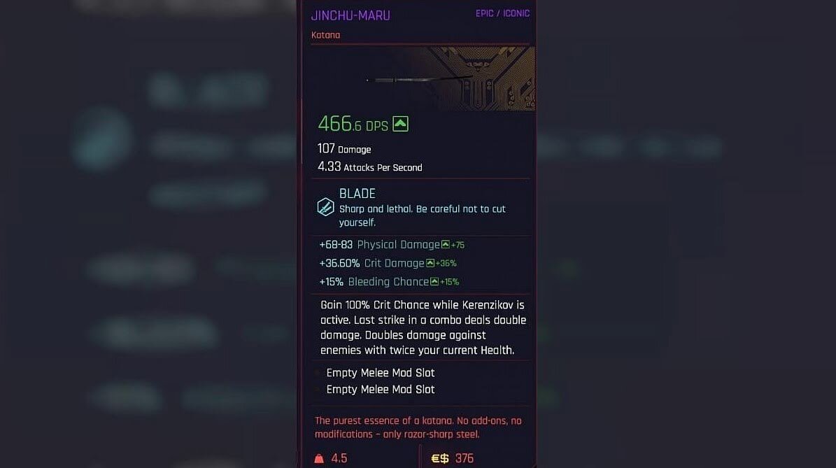 Лучшие ножи и катаны в Cyberpunk 2077: Культовые и легендарные | WARGM.RU |  Дзен