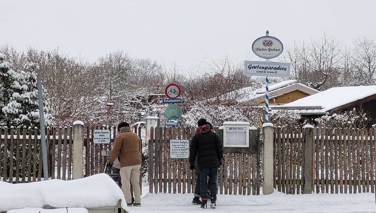 Садово-Огородное Товарищество в Германии в день Богоявления