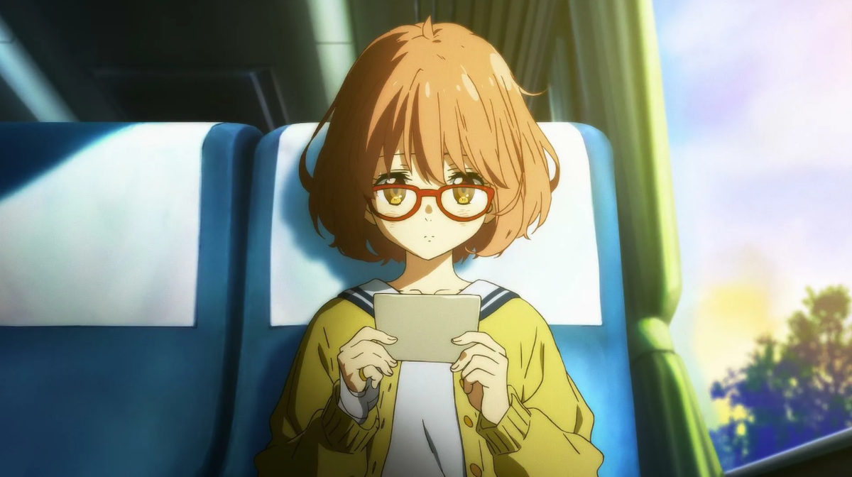 За гранью Kyoukai no Kanata.