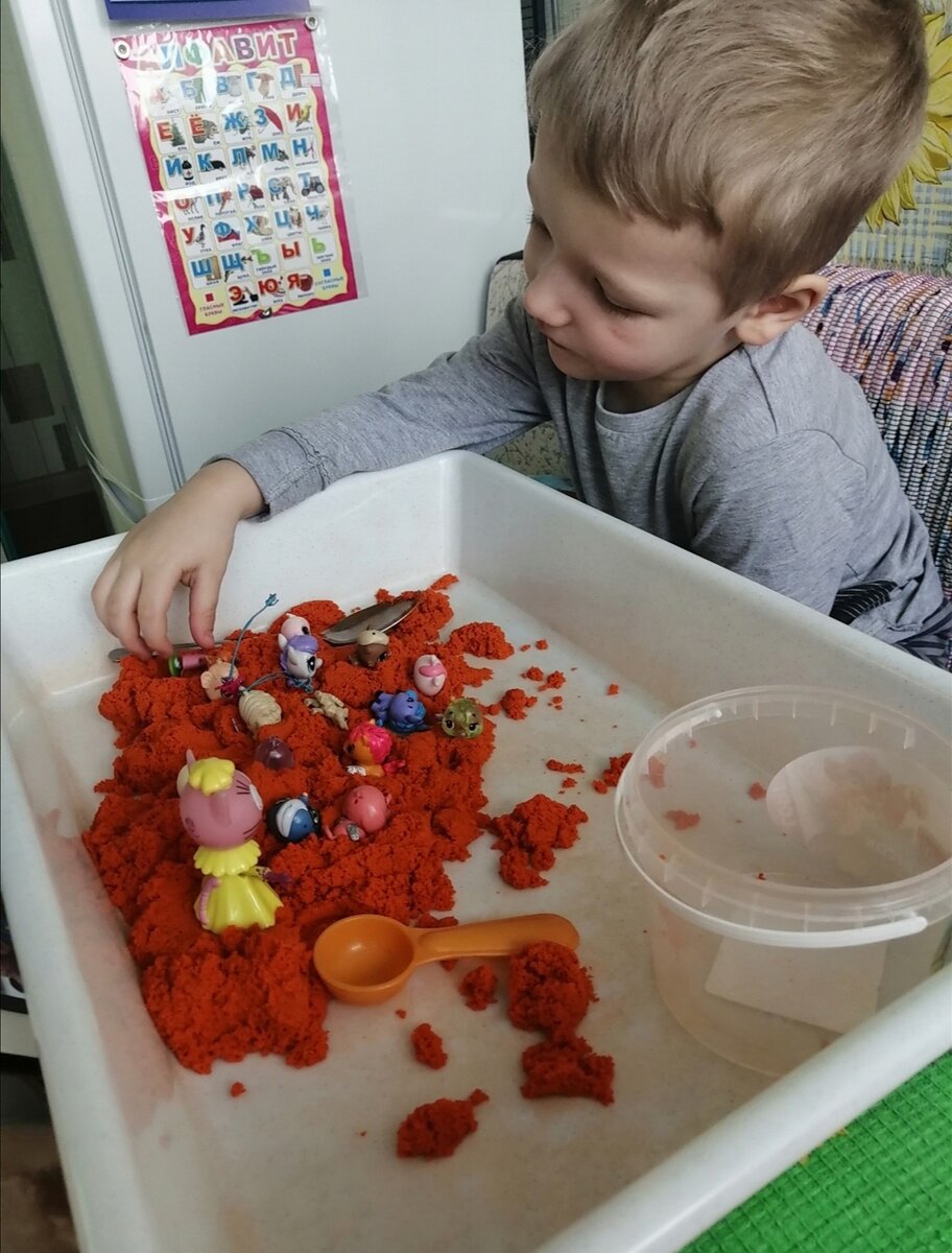 Космический песок для снятия тревожности.