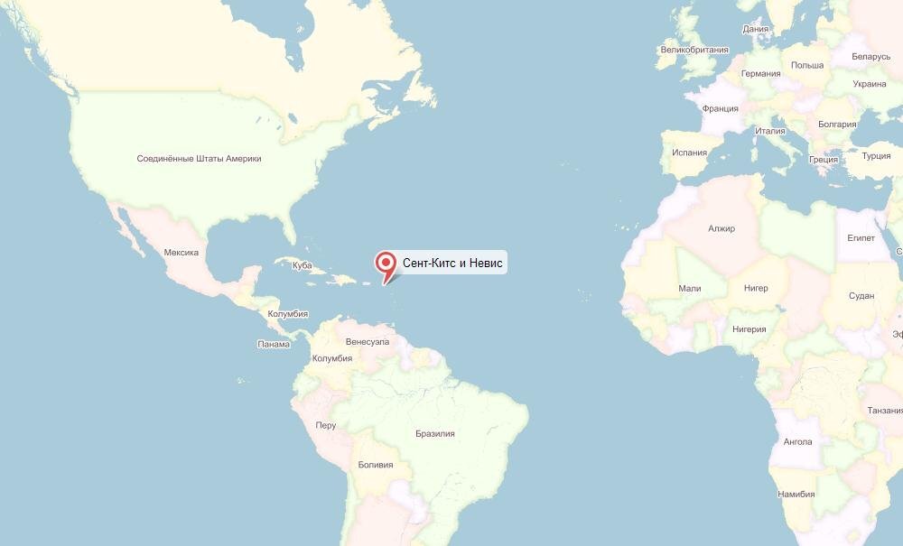 Прогноз сан марино сент китс и невис. Сент Китс и Невис на карте Америки. Где находится сент Китс и Невис на карте.