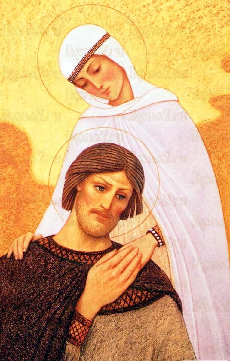 Житие Петра и Февронии в рисунках Александра Простева. Фото Яндекс.Картинки.