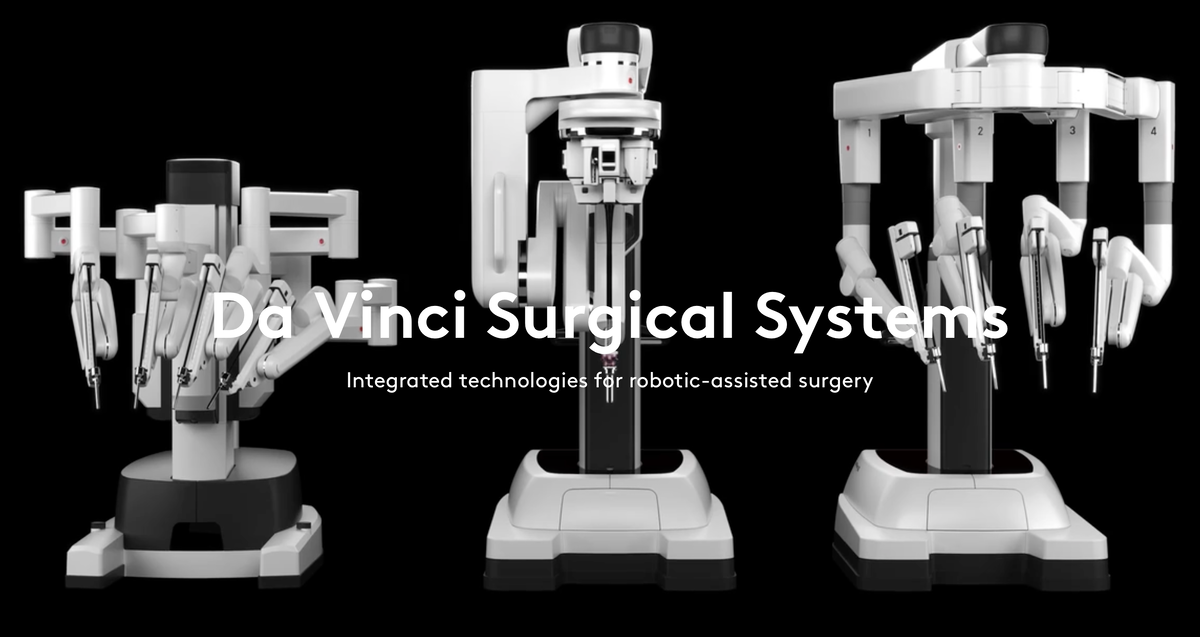 Три системы da Vinci: X, SP, Xi