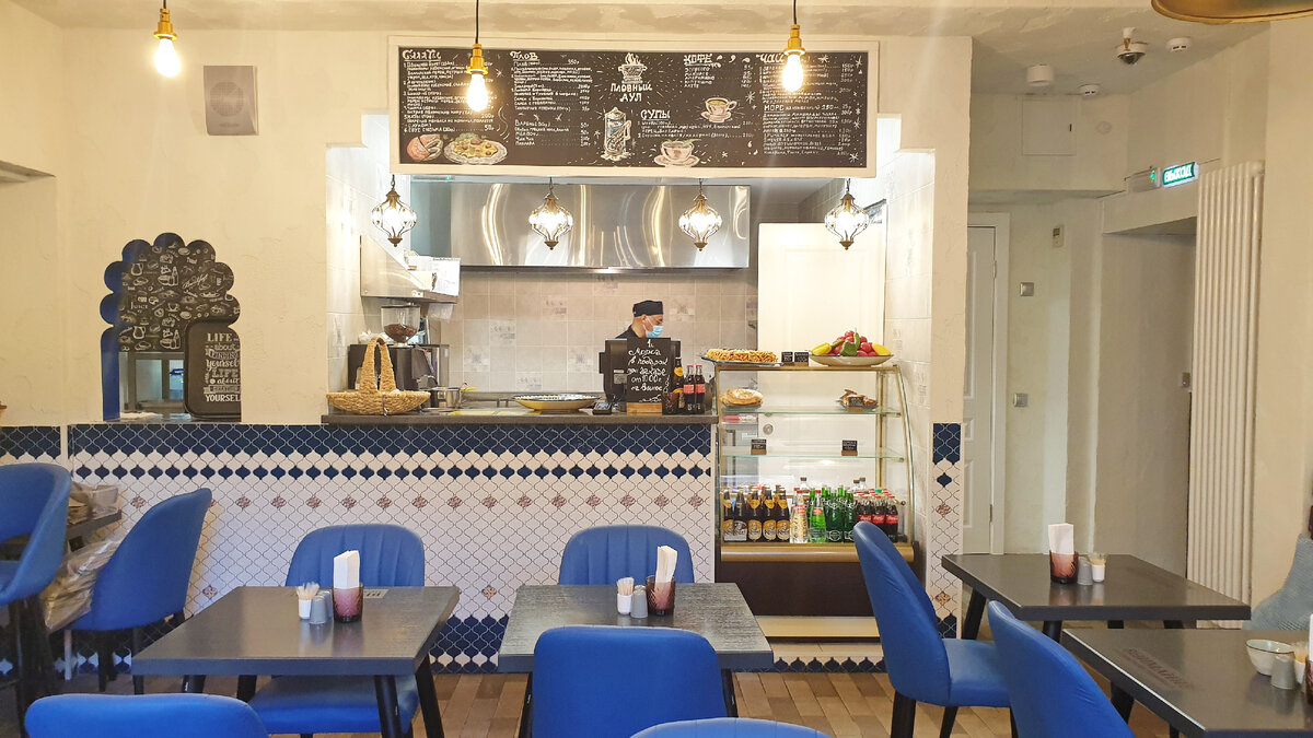 Вид со входа