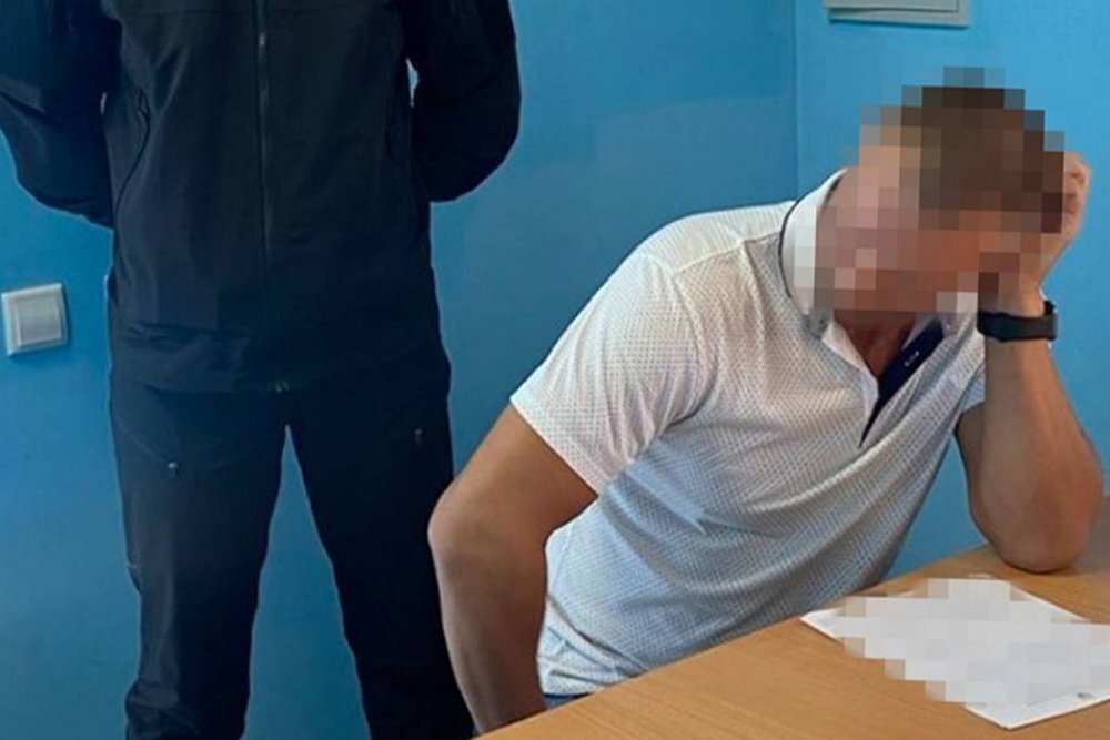Задержанный гражданин РФ в Херсонском суде. Источник: life.ru