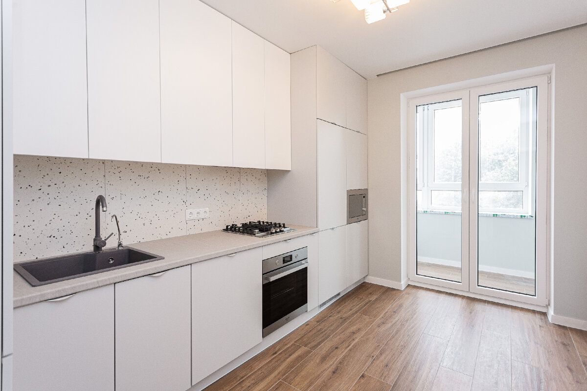 Белая кухня