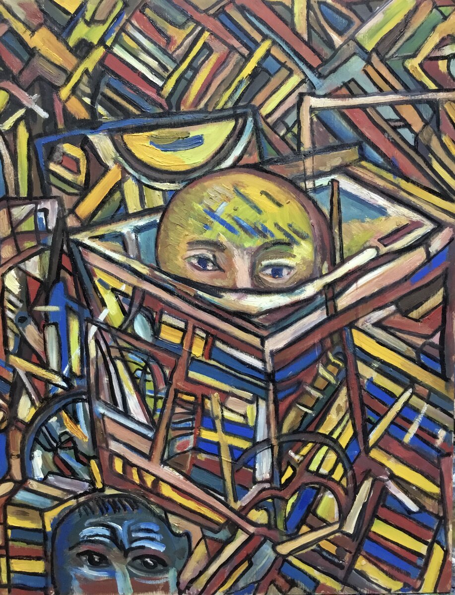 В коробке