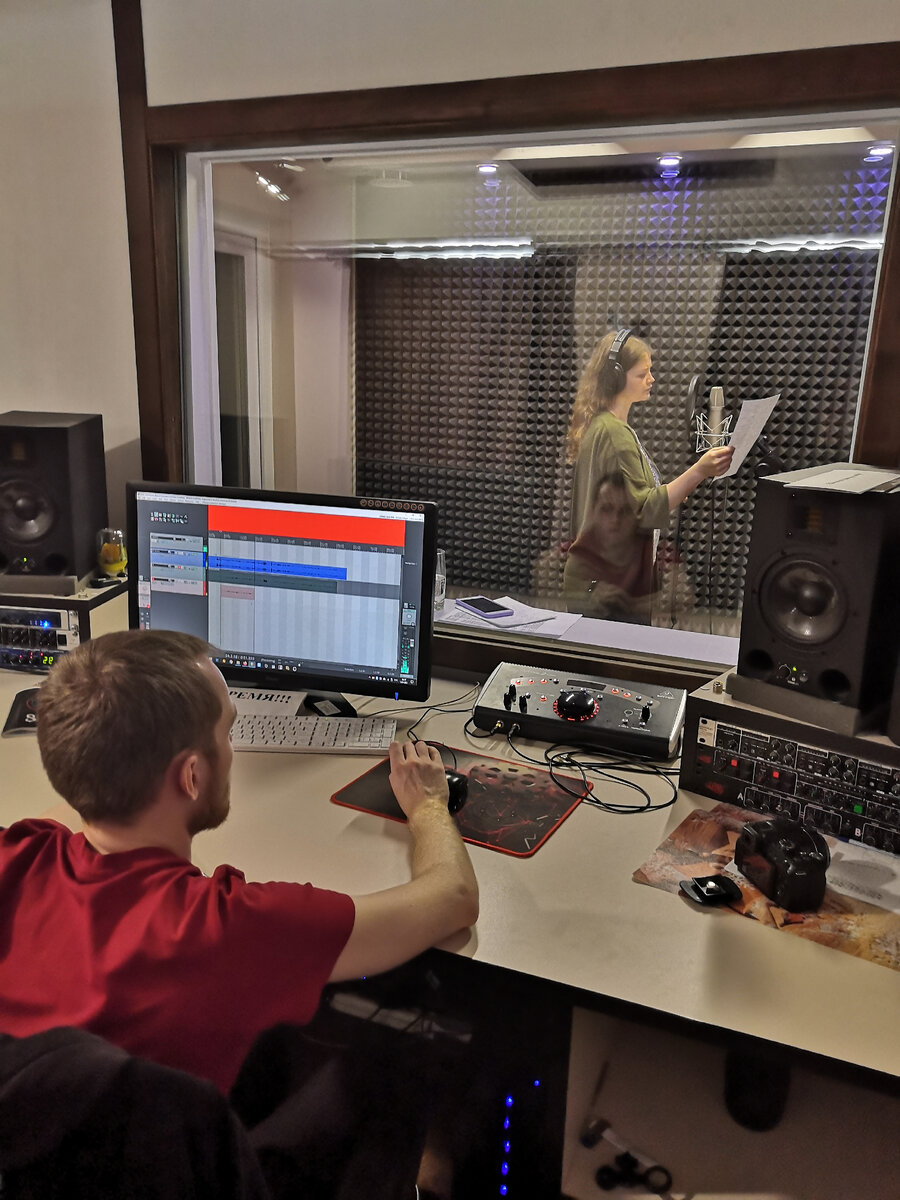 Мои студенты. Курс "Озвучка и дубляж-моя новая профессия". @kseniyafoxspb 