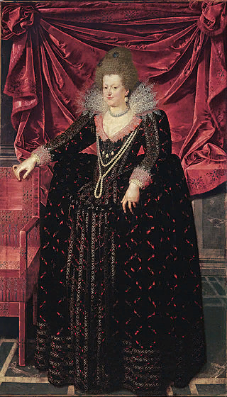 Мария Медичи. Портрет ок. 1606 года кисти Франса Пурбуса мл. 
