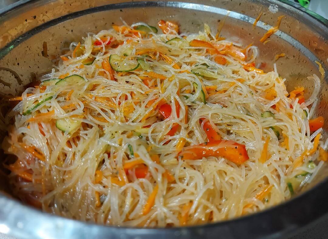 Фунчоза рецепт классический с овощами соевым соусом