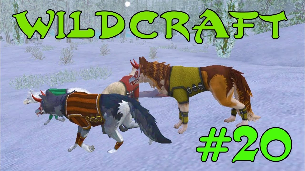 WildCraft Симулятор жизни зверей Онлайн #20 Играем за семью волка и  охотимся на медведя