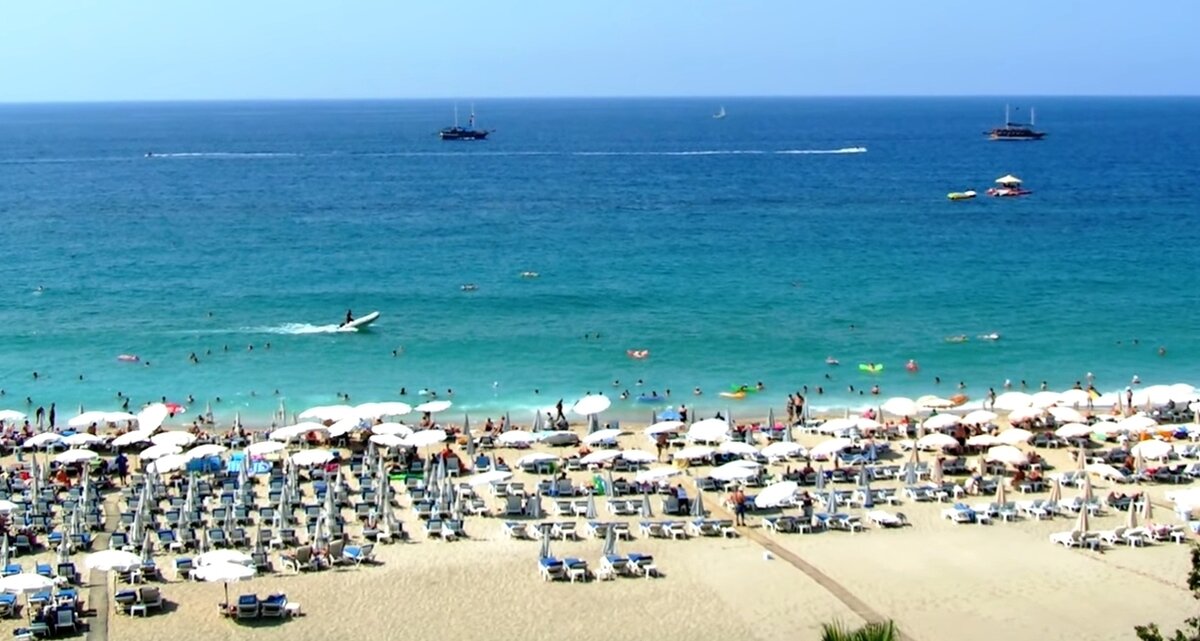 Купальный сезон Турции