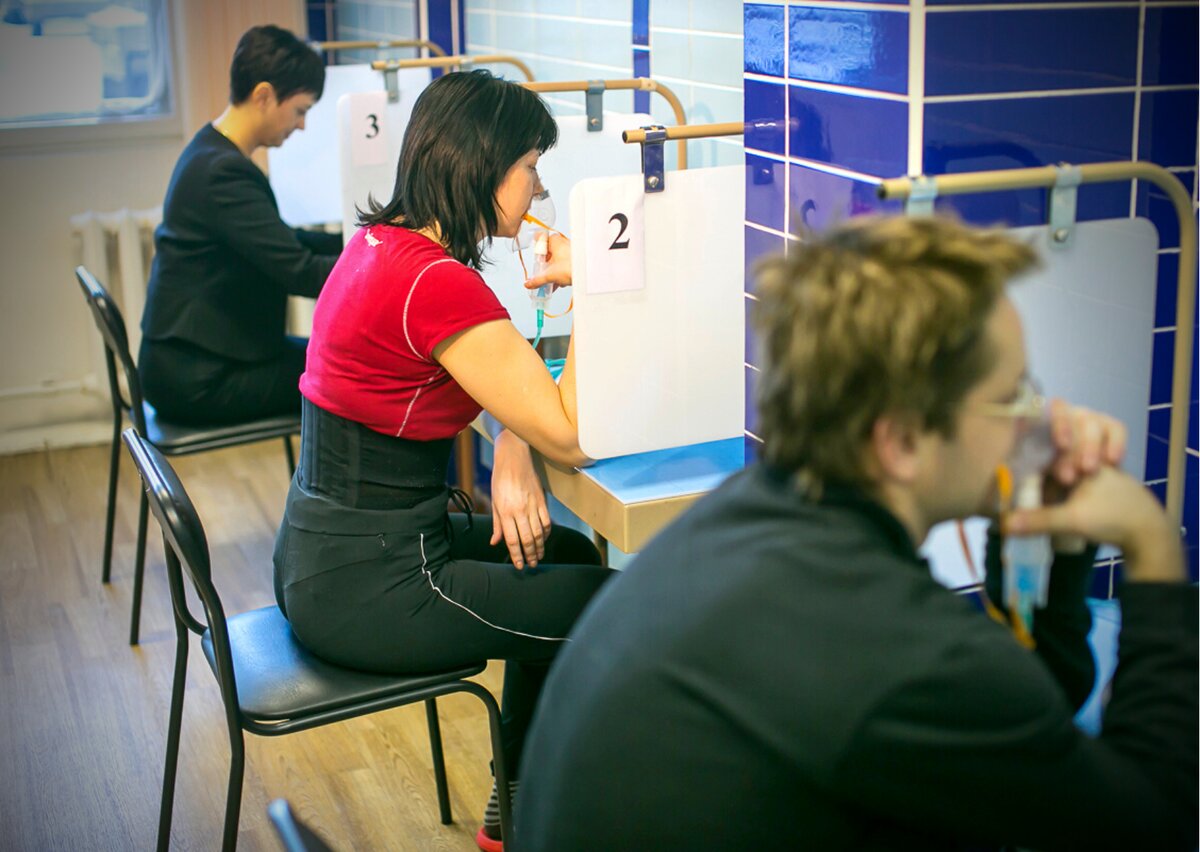 Лечебные ингаляции на этапе реабилитации. Фото автора