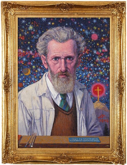 "Мой Космос", автопортрет Йозефа Мадленера.