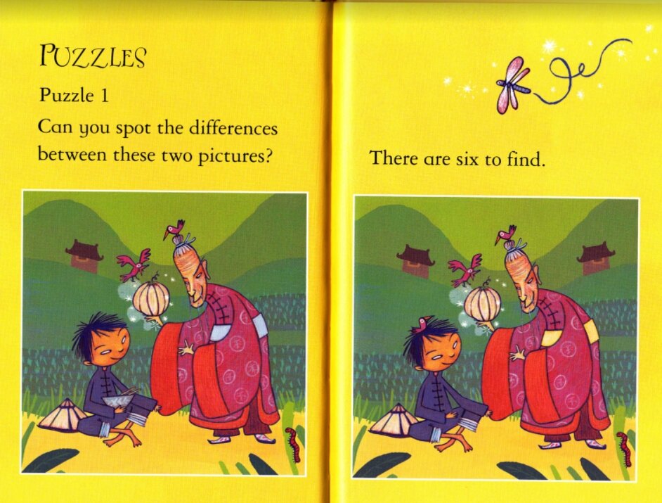 Можешь ли ты заметить различия между этими двумя картинками? Здесь есть 6 (различий) чтобы найти.