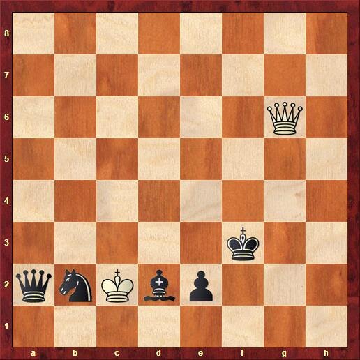 Ход белых.Ничья.