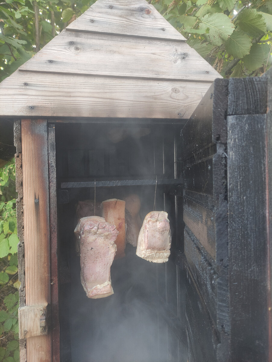 Коптим холодным дымом