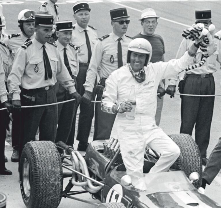 Победа Джека в Реймсе в 1966 была первой с 1960