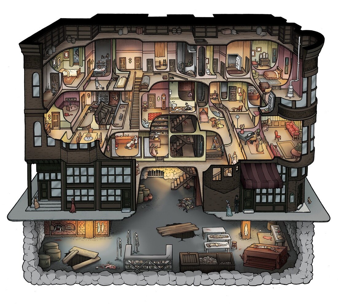 Схема отеля