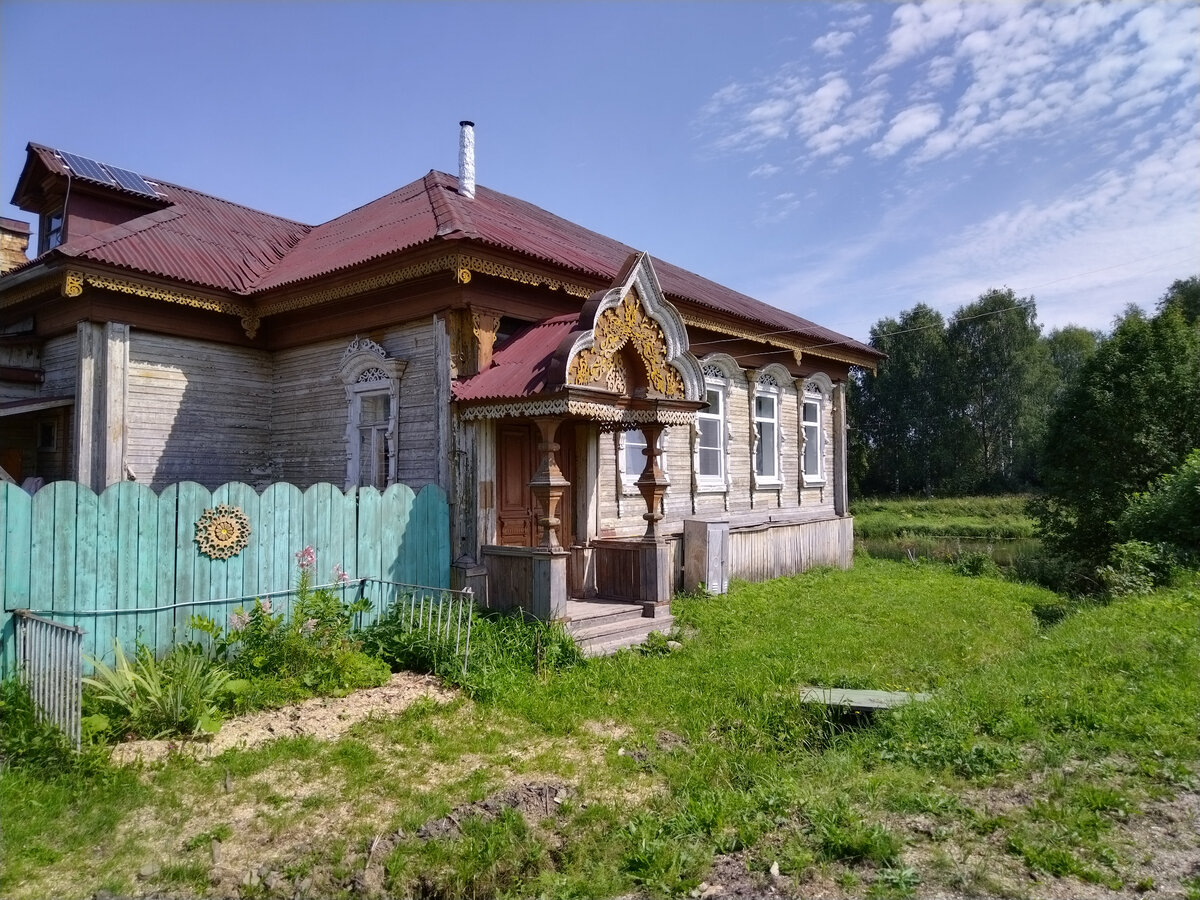 Деревянные терема Солигалича