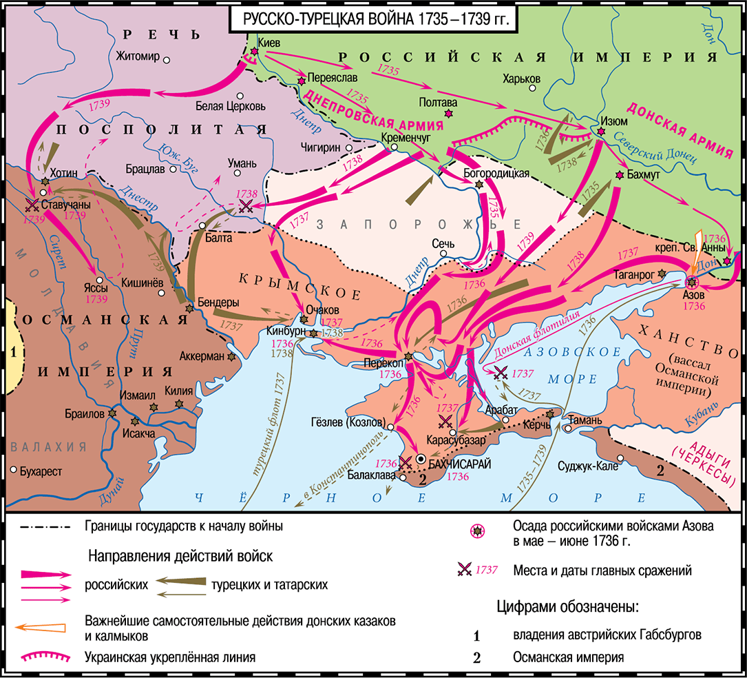 Белградский мир карта