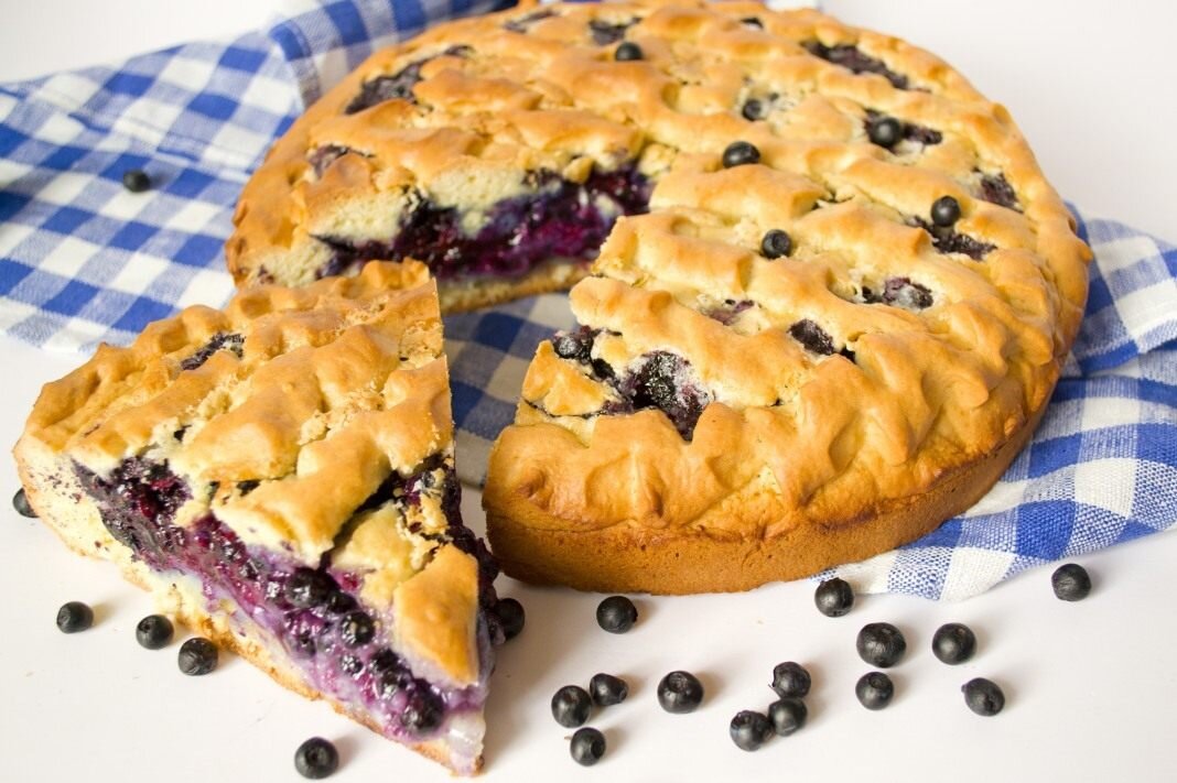 Blueberry pie