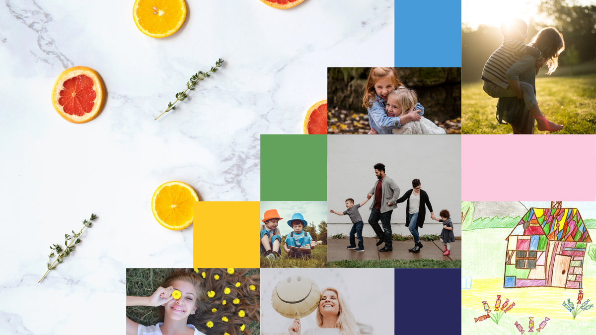 Семейная ипотека для дома для семей с 2-мя детьми. иллюстрация Лубяной Екатерины