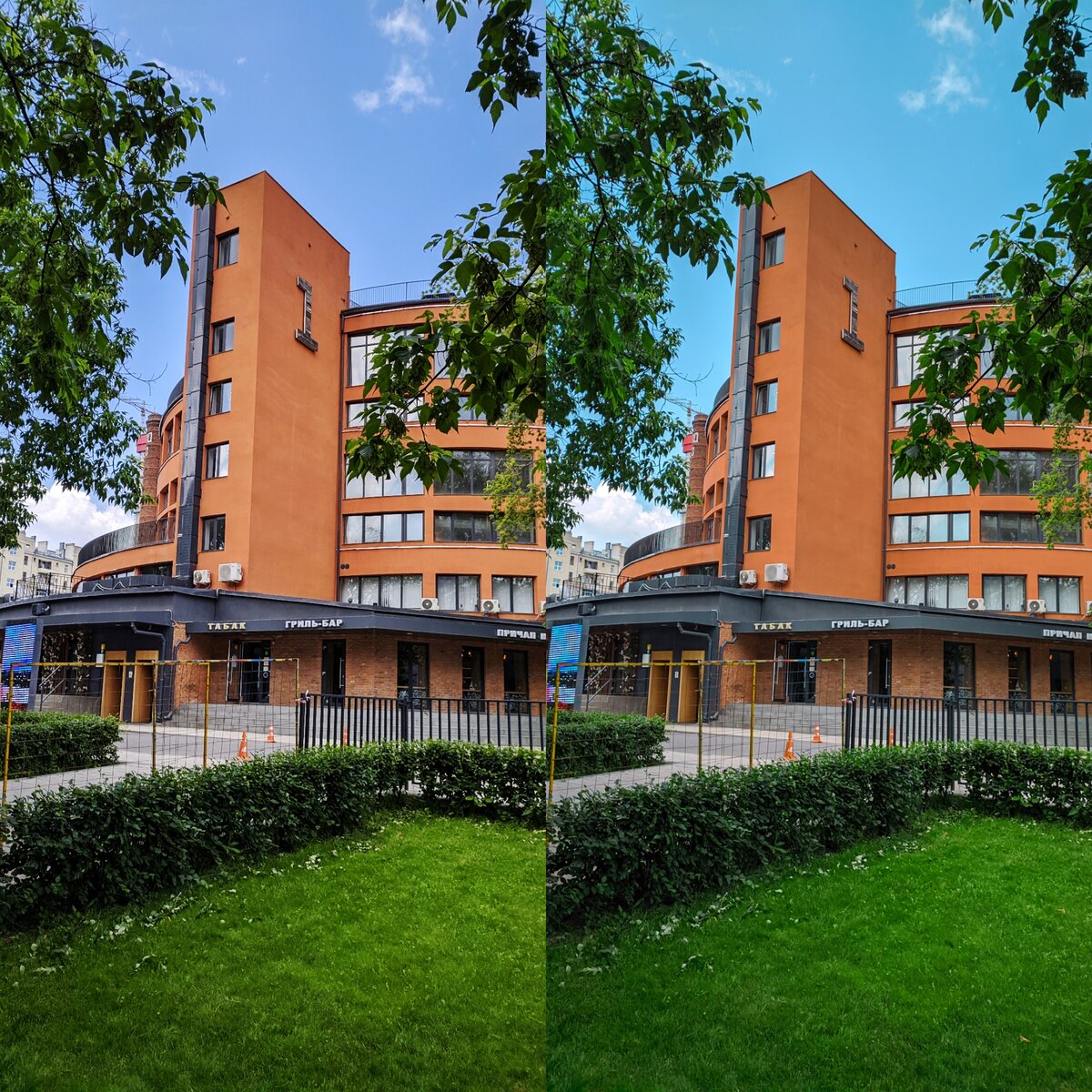 Обработка в Снапсид и Лайтрум соответственно. 