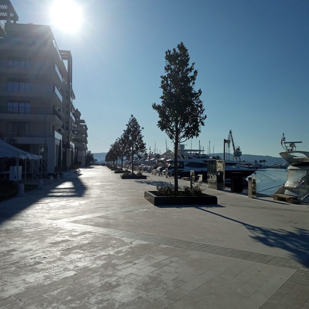 Прогулка 3 января по набережной Тивта