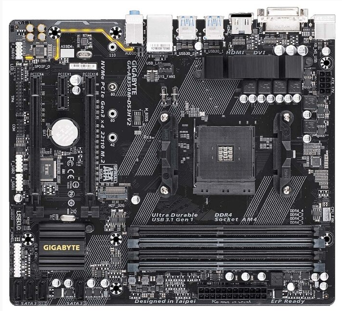 Gigabyte GA-AB350M-DS3H V2