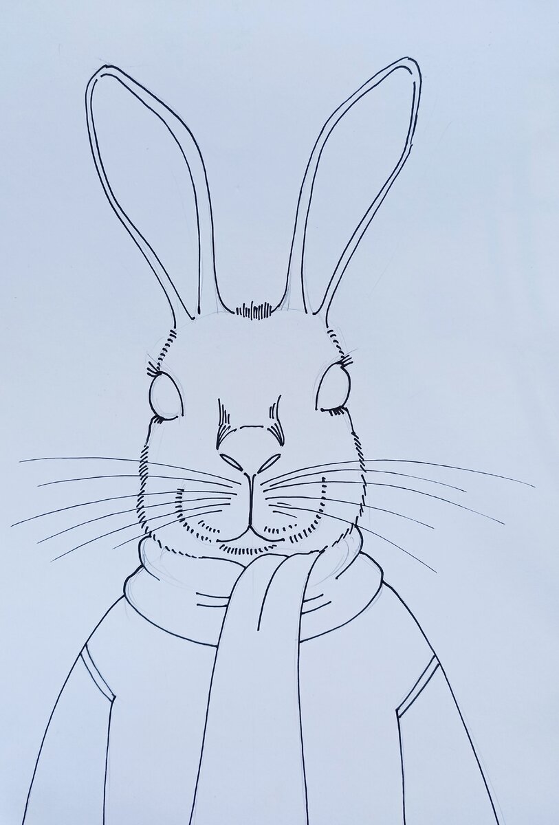 Как рисовать зайца: основные секреты и техники