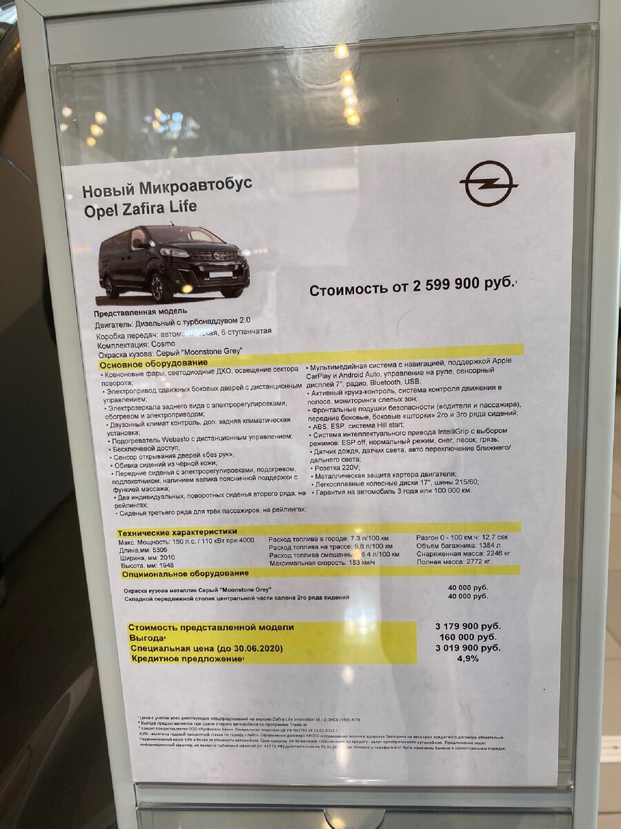 Зашёл в салон Opel. Теперь понял почему на дорогах так мало новых моделей.