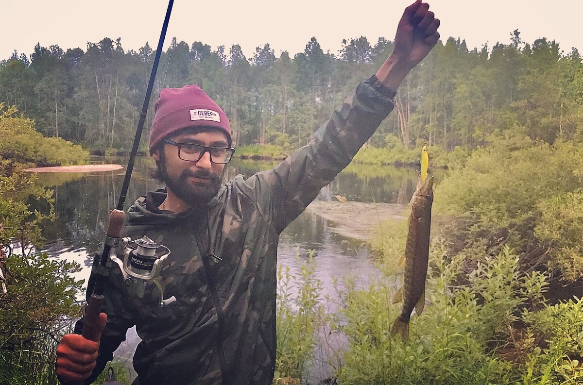 Рыболов и «карандаш»