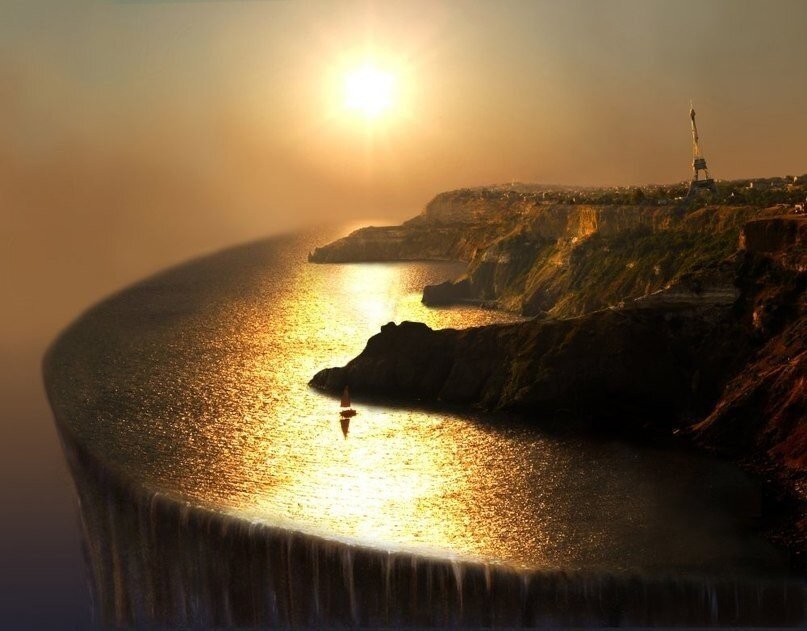 А вы ещё верите в край Земли?