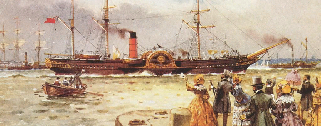 Пароход Британия 1840. RMS Britannia 1840. Судно Британия 1840. Британский пароход Грейт Истерн.