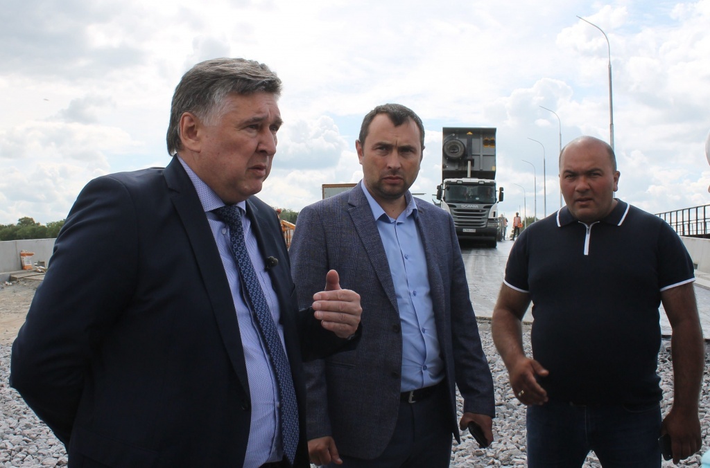 Глава Твери Алексей Огоньков провел рабочее совещание на месте капремонта Бурашевского путепровода