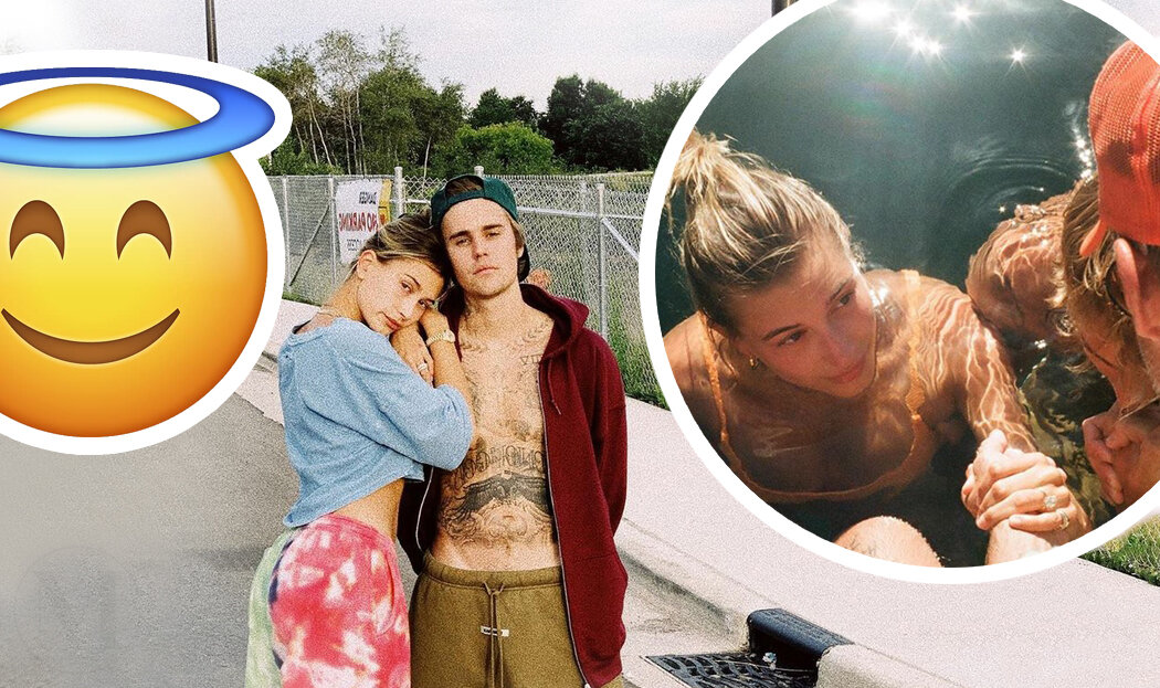 Фан-версия крещения Джастина Бибера и Джуди Смит Источник фото: @justinbieber / Instagram