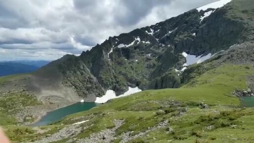 Озера и ледники Горного Алтая.