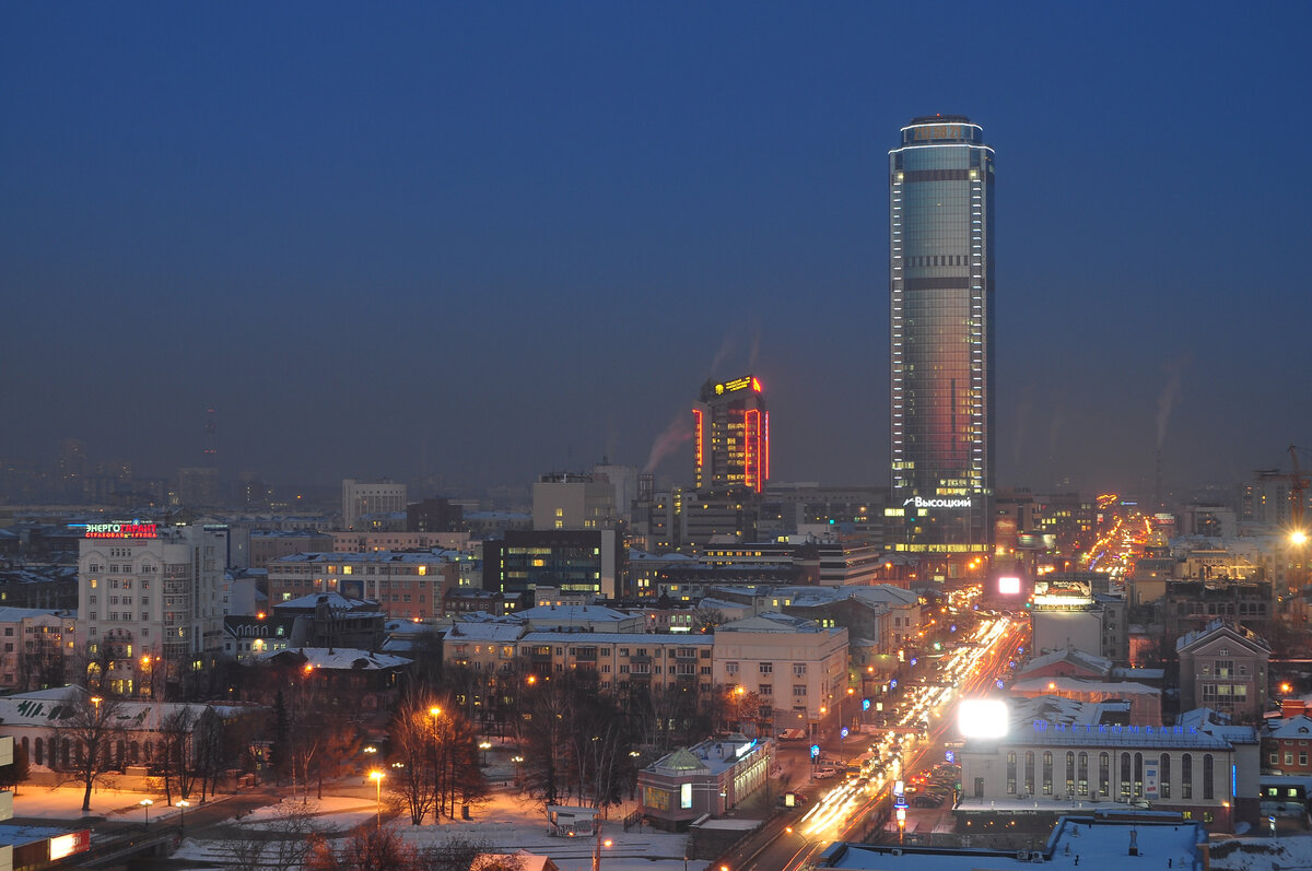 Башня Высоцкого в Екатеринбурге