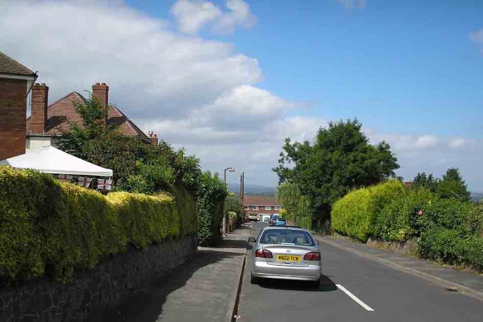 улочка английского городка. Фото автора 