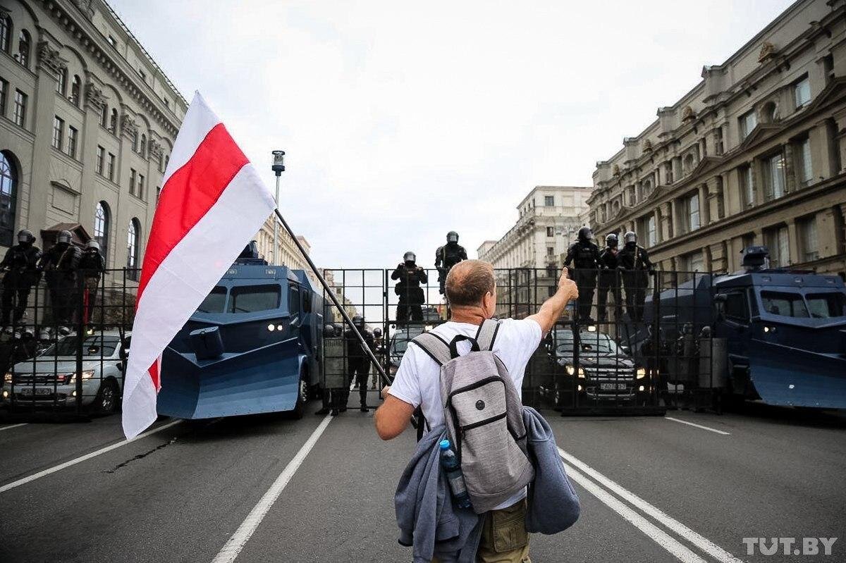 Митинг в Белорусии