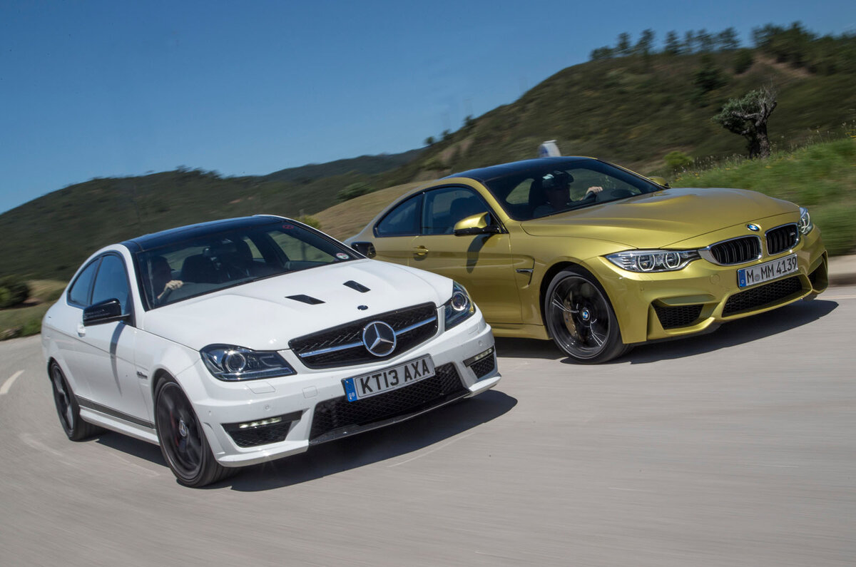 BMW m5 vs Mercedes e63