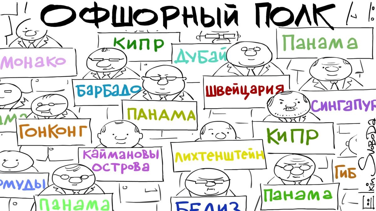 ("Бессмертный" офшорный полк российских олигархов - из открытого источника)